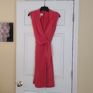Very Pretty 100% Silk Wrap Dress
